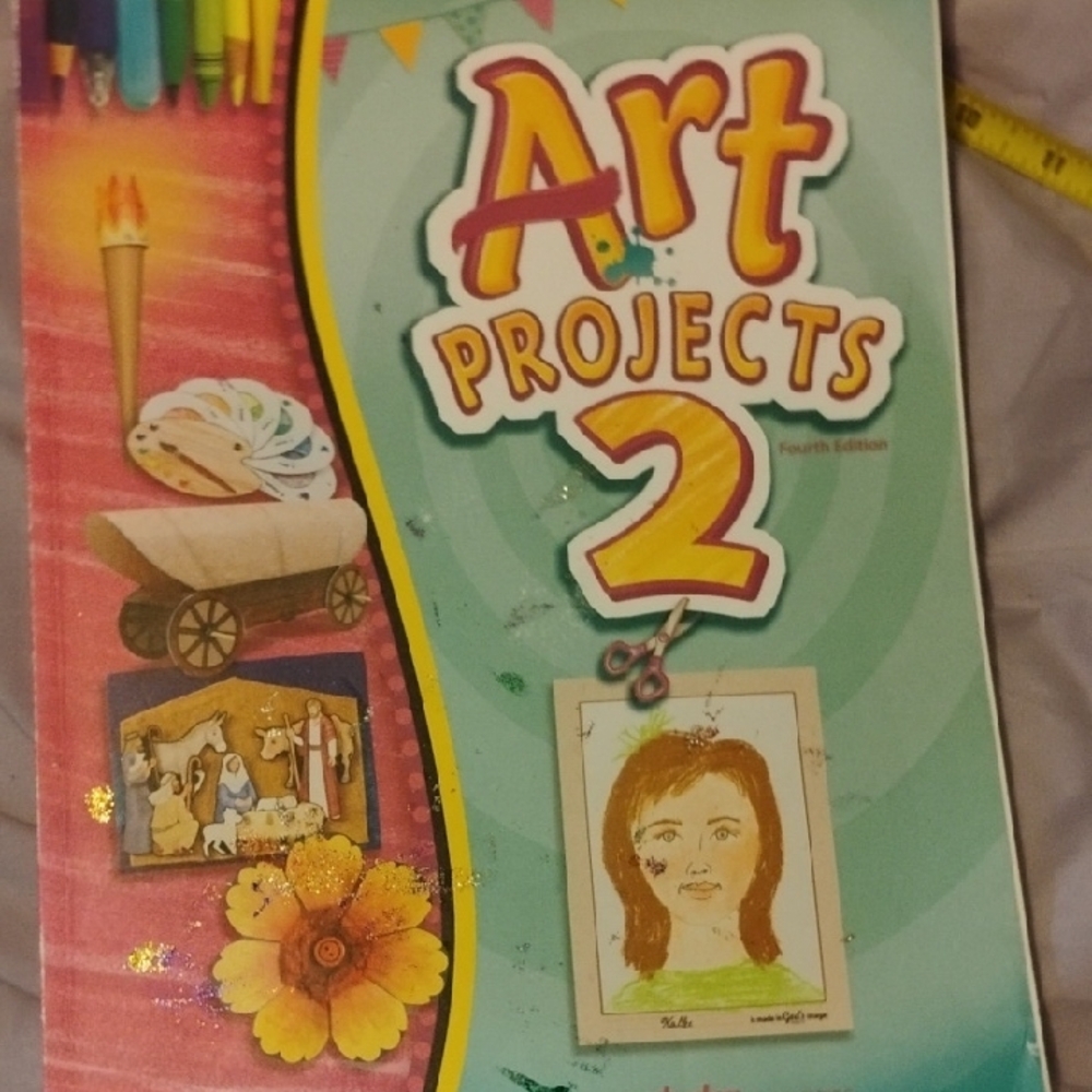 Art Projects 2 - Colorful Kids Art Book